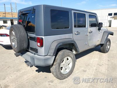Trzecie zdjęcie samochodu z tyłu: 2017 JEEP WRANGLER UNLIMITED SPORT VIN:1C4BJWDG2HL589384 - miniatura