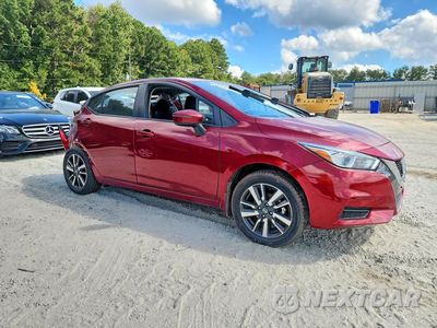 Czwarte zdjęcie samochodu z boku: 2021 NISSAN VERSA SV VIN:3N1CN8EV2ML895570 - miniatura