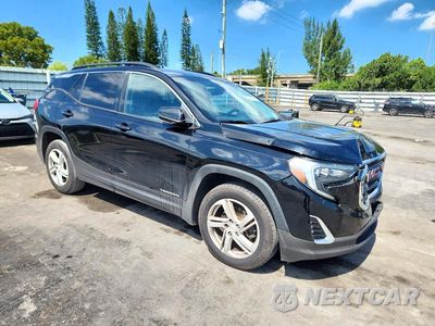 Czwarte zdjęcie samochodu z boku: 2018 GMC TERRAIN SLE VIN:3GKALMEXXJL129784 - miniatura