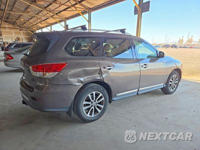 Trzecie zdjęcie samochodu z tyłu: 2015 NISSAN PATHFINDER SL VIN:5N1AR2MN0FC717898 - miniatura