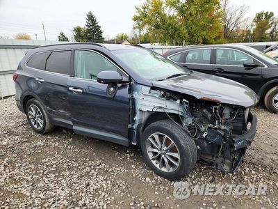 Czwarte zdjęcie samochodu z boku: 2017 HYUNDAI SANTA FE SE VIN:KM8SMDHF6HU189282 - miniatura