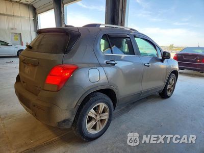 Trzecie zdjęcie samochodu z tyłu: 2015 CHEVROLET TRAX 1LT VIN:KL7CJRSB0FB110618 - miniatura