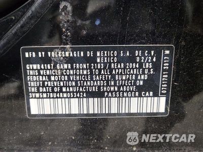 Zdjęcie 12 z 12 samochodu: 2024 VOLKSWAGEN JETTA S VIN:3VW5M7BU4RM053424 - miniatura