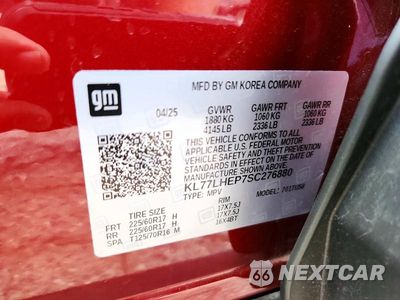 Zdjęcie 13 z 13 samochodu: 2025 CHEVROLET TRAX 1LT VIN:KL77LHEP7SC276880 - miniatura