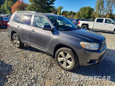 Czwarte zdjęcie samochodu z boku: 2008 TOYOTA HIGHLANDER SPORT VIN:JTEES43A482040606 - miniatura