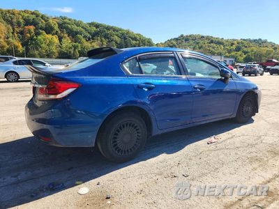 Trzecie zdjęcie samochodu z tyłu: 2014 HONDA CIVIC LX VIN:19XFB2F57EE239496 - miniatura