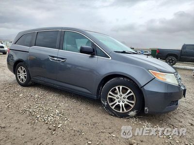 Czwarte zdjęcie samochodu z boku: 2012 HONDA ODYSSEY EXL VIN:5FNRL5H61CB124210 - miniatura