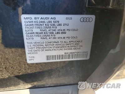 Zdjęcie 14 z 14 samochodu: 2023 AUDI Q5 PREMIUM 40 VIN:WA1ABAFY2P2125592 - miniatura
