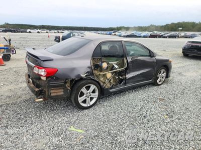 Trzecie zdjęcie samochodu z tyłu: 2013 TOYOTA COROLLA S VIN:5YFBU4EE2DP091583 - miniatura