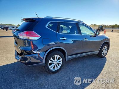 Trzecie zdjęcie samochodu z tyłu: 2016 NISSAN ROGUE SV VIN:KNMAT2MV8GP673648 - miniatura