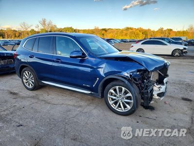 Czwarte zdjęcie samochodu z boku: 2018 BMW X3 XDRIVE30I VIN:5UXTR9C51JLC76090 - miniatura