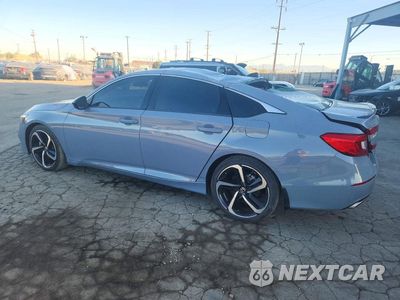 Drugie zdjęcie samochodu z przodu: 2022 HONDA ACCORD SPORT VIN:1HGCV1F34NA012550 - miniatura