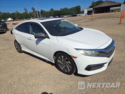 Czwarte zdjęcie samochodu z boku: 2018 HONDA CIVIC EX VIN:19XFC2F76JE039217 - miniatura