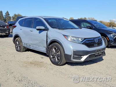 Czwarte zdjęcie samochodu z boku: 2021 HONDA CR-V EXL VIN:7FART6H8XME000689 - miniatura