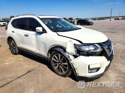 Czwarte zdjęcie samochodu z boku: 2019 NISSAN ROGUE SL VIN:5N1AT2MT8KC760055 - miniatura