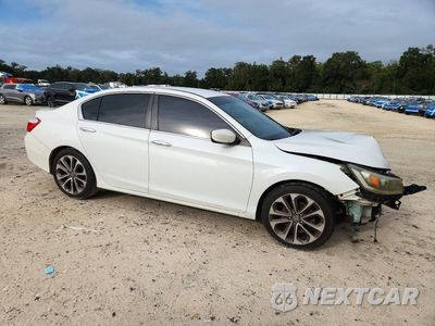 Czwarte zdjęcie samochodu z boku: 2013 HONDA ACCORD SPORT VIN:1HGCR2F56DA231178 - miniatura