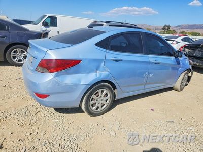 Trzecie zdjęcie samochodu z tyłu: 2013 HYUNDAI ACCENT GLS VIN:KMHCT4AE7DU312364 - miniatura