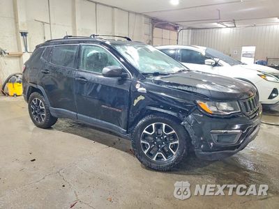 Czwarte zdjęcie samochodu z boku: 2021 JEEP COMPASS TRAILHAWK VIN:3C4NJDDB8MT501135 - miniatura