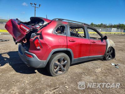 Trzecie zdjęcie samochodu z tyłu: 2016 JEEP CHEROKEE LIMITED VIN:1C4PJMDS7GW314296 - miniatura