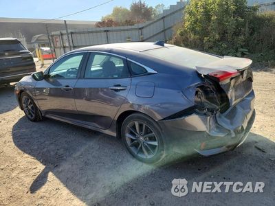 Drugie zdjęcie samochodu z przodu: 2019 HONDA CIVIC EX VIN:19XFC1F35KE016567 - miniatura