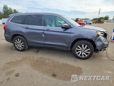 Czwarte zdjęcie samochodu z boku: 2020 HONDA PILOT EXL VIN:5FNYF6H57LB028064 - miniatura