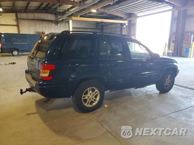 Trzecie zdjęcie samochodu z tyłu: 2002 JEEP GRAND CHEROKEE LAREDO VIN:1J8GW48S52C270202 - miniatura