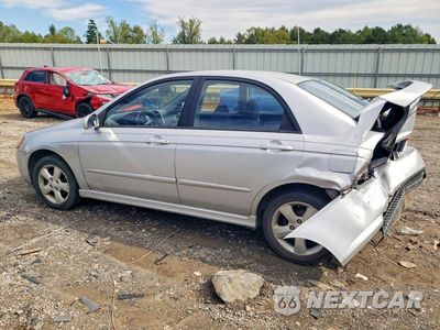 Drugie zdjęcie samochodu z przodu: 2008 KIA SPECTRA LX VIN:KNAFE121785016506 - miniatura