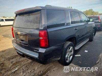 Trzecie zdjęcie samochodu z tyłu: 2015 CHEVROLET TAHOE K1500 LTZ VIN:1GNSKCKC8FR120569 - miniatura