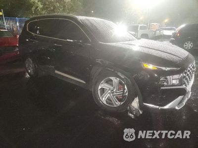 Czwarte zdjęcie samochodu z boku: 2022 HYUNDAI SANTA FE SEL VIN:5NMS64AJ9NH402970 - miniatura