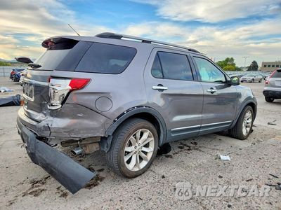 Trzecie zdjęcie samochodu z tyłu: 2013 FORD EXPLORER LIMITED VIN:1FM5K8F86DGA23867 - miniatura