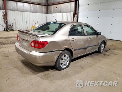 Trzecie zdjęcie samochodu z tyłu: 2005 TOYOTA COROLLA CE VIN:1NXBR32E55Z543185 - miniatura