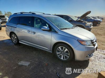 Czwarte zdjęcie samochodu z boku: 2016 HONDA ODYSSEY TOURING VIN:5FNRL5H91GB121436 - miniatura