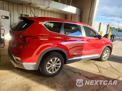 Trzecie zdjęcie samochodu z tyłu: 2019 HYUNDAI SANTA FE SE VIN:5NMS2CAD0KH115366 - miniatura