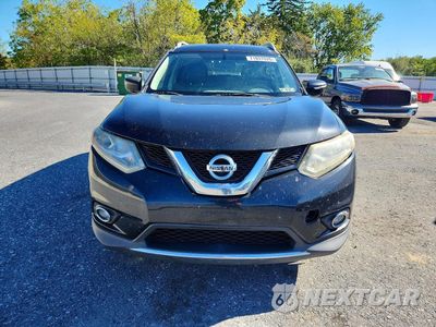 Piąte zdjęcie samochodu w środku: 2015 NISSAN ROGUE SL VIN:5N1AT2MV9FC825907 - miniatura