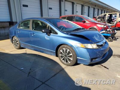 Czwarte zdjęcie samochodu z boku: 2010 HONDA CIVIC LX VIN:19XFA1F50AE084247 - miniatura