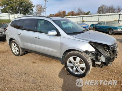Czwarte zdjęcie samochodu z boku: 2016 CHEVROLET TRAVERSE LT VIN:1GNKRGKD3GJ151868 - miniatura