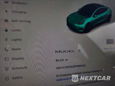 Zdjęcie 9 z 12 samochodu: 2023 TESLA MODEL 3 VIN:5YJ3E1EA0PF595403 - miniatura