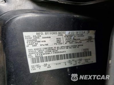 Zdjęcie 12 z 12 samochodu: 2001 FORD F150 SUPERCREW VIN:1FTRW08L11KE05651 - miniatura