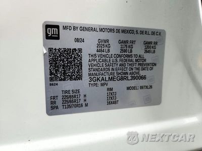 Zdjęcie 13 z 13 samochodu: 2024 GMC TERRAIN SLE VIN:3GKALMEG8RL390066 - miniatura