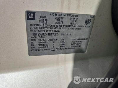 Zdjęcie 13 z 13 samochodu: 2015 CADILLAC ESCALADE ESV LUXURY VIN:1GYS3SKJ5FR727392 - miniatura