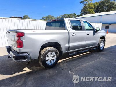 Trzecie zdjęcie samochodu z tyłu: 2023 CHEVROLET SILVERADO K1500 LT VIN:1GCPDDEK1PZ297046 - miniatura