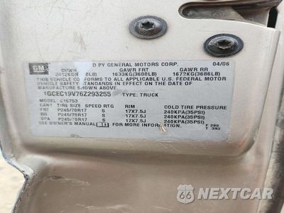 Zdjęcie 12 z 12 samochodu: 2006 CHEVROLET SILVERADO C1500 VIN:1GCEC19V76Z293255 - miniatura
