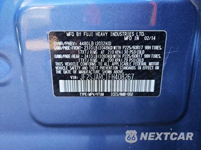 Zdjęcie 13 z 13 samochodu: 2015 SUBARU FORESTER 2.5I LIMITED VIN:JF2SJARC1FH408267 - miniatura
