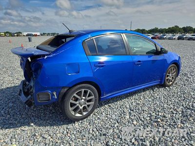 Trzecie zdjęcie samochodu z tyłu: 2011 NISSAN SENTRA SE-R VIN:3N1BB6AP9BL702697 - miniatura