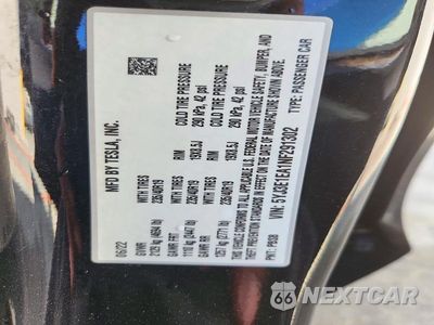 Zdjęcie 12 z 12 samochodu: 2022 TESLA MODEL 3 VIN:5YJ3E1EA1NF291302 - miniatura