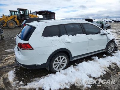 Trzecie zdjęcie samochodu z tyłu: 2019 VOLKSWAGEN GOLF ALLTRACK S VIN:3VWH17AU8KM501130 - miniatura