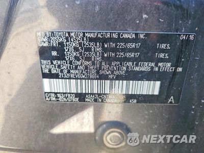 Zdjęcie 13 z 13 samochodu: 2016 TOYOTA RAV4 LE VIN:2T3ZFREV6GW278664 - miniatura