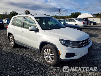 Czwarte zdjęcie samochodu z boku: 2017 VOLKSWAGEN TIGUAN S VIN:WVGBV7AX1HK040470 - miniatura
