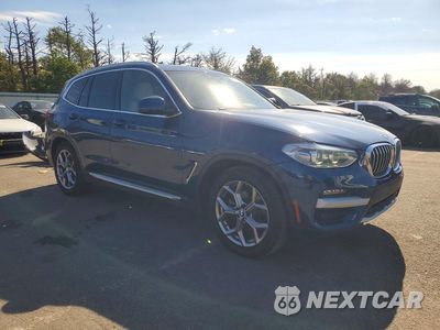 Czwarte zdjęcie samochodu z boku: 2021 BMW X3 XDRIVE30I VIN:5UXTY5C07M9G45925 - miniatura