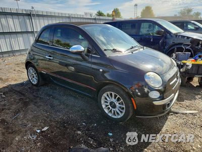Czwarte zdjęcie samochodu z boku: 2013 FIAT 500 LOUNGE VIN:3C3CFFER7DT528783 - miniatura